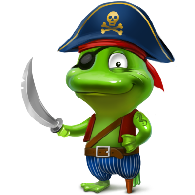 Hop into Costume to WIN Coins! Pirate