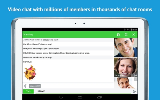 Camfrog Video Chat for Android Andrd