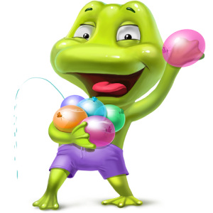 Celebrate Songkran with your Camfrog friends Frog-with-balls