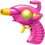 Celebrate Songkran with your Camfrog friends Water-gun-pink